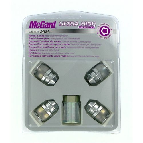 Секретки McGard 24154SL Гайка 12x1,25 32,5мм. Конус - Ключ 21 - Кільце, що обертається Г0000049763 фото