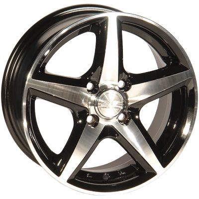 Диск ZW 244 Black polished 14" 6,0J 4x98 ET32 DIA58,6 00000021636 фото